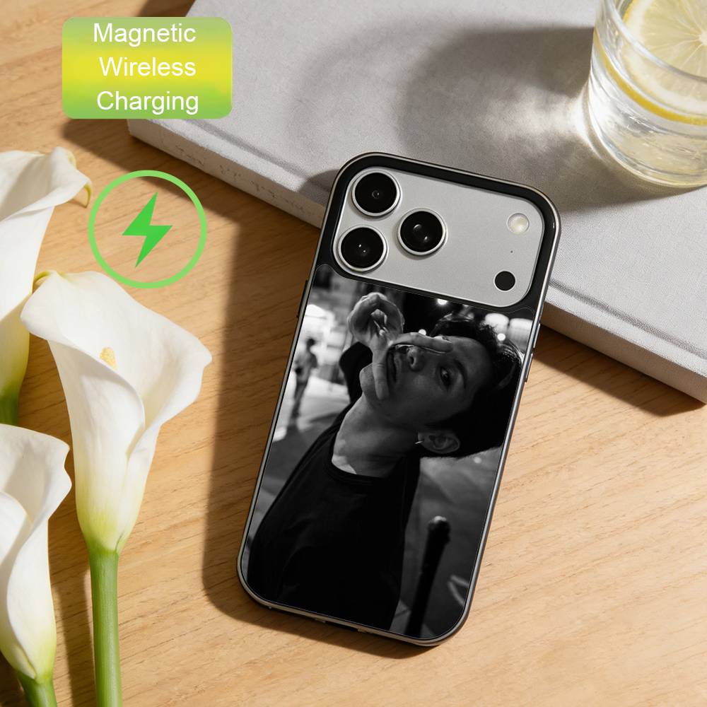 

Панк-рок F-Fusion O-ONE OK ROCK Чехол для телефона For iPhone17,16,15,14,13,12,11 Max Черный Защитный чехол с поддержкой беспроводной зарядки iPhone13