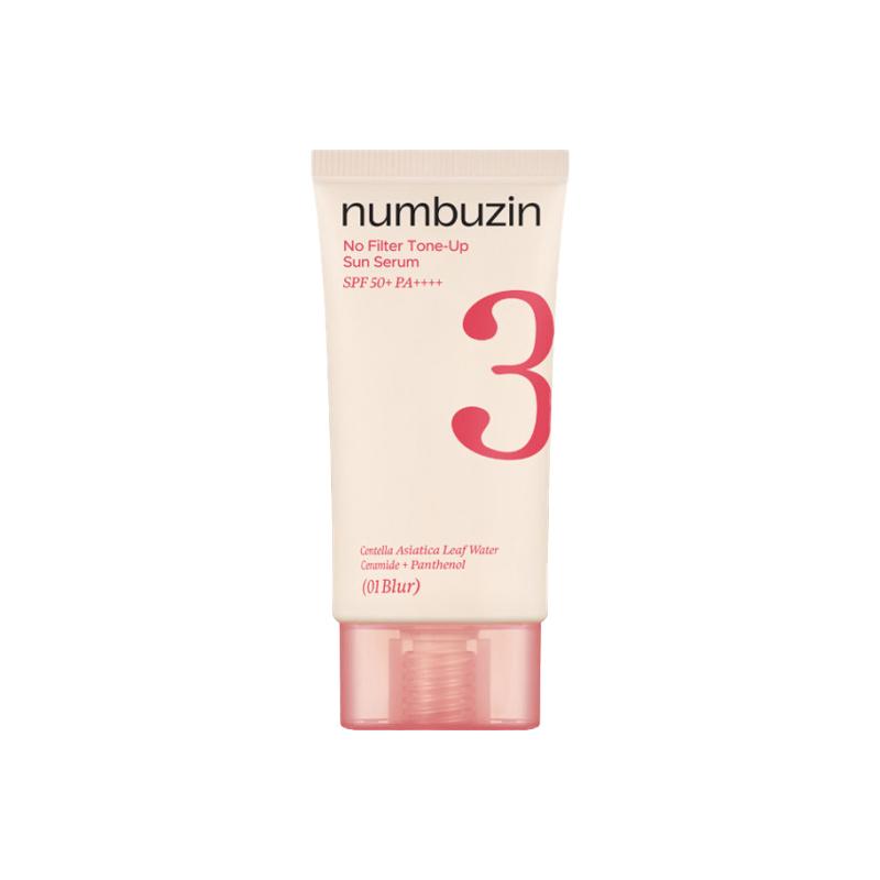 NUMBUZIN No.3 No Filter Tone-Up Sun Serum SPF 50+ PA++++ 50ml