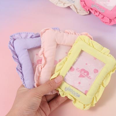 Hanging Korean Photocard Holder With Keychain Korean Style Photo Photocard Frame Picture Decoration Idol Card Display Protector