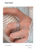 Cuiyan S925 Silver Korean Luxury Lace Argyle Engraved Women's Exquisite Index Ring