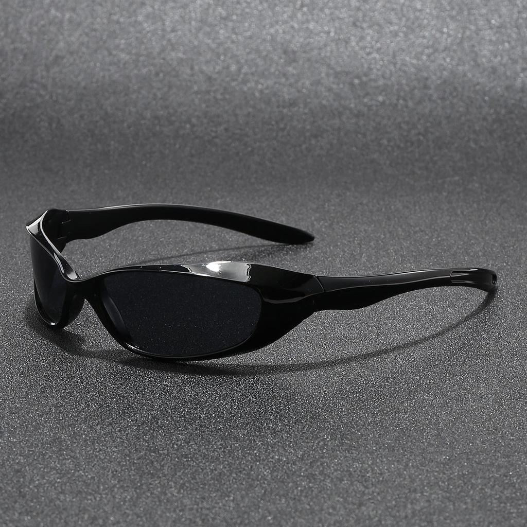 Y2K Avant-Garde Futuristic Sunglasses: Trendy Millennium Outdoor Sports Glasses