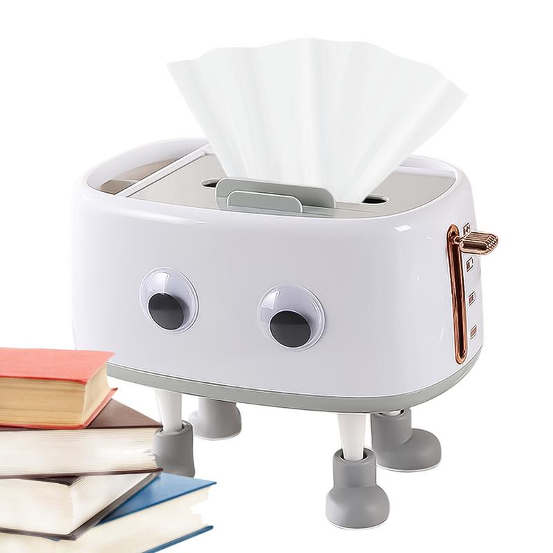 Roztomilý kreslený zásobník na papírové kapesníky Dekorativní krabička na papírové kapesníky Příslušenství multifunkčního organizéru na papírové kapesníky do auta