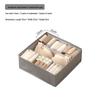 Schubladen-Stil Stoff Unterwäsche Organizer: Aufbewahrungsbox für Socken und Slips für den Kleiderschrank