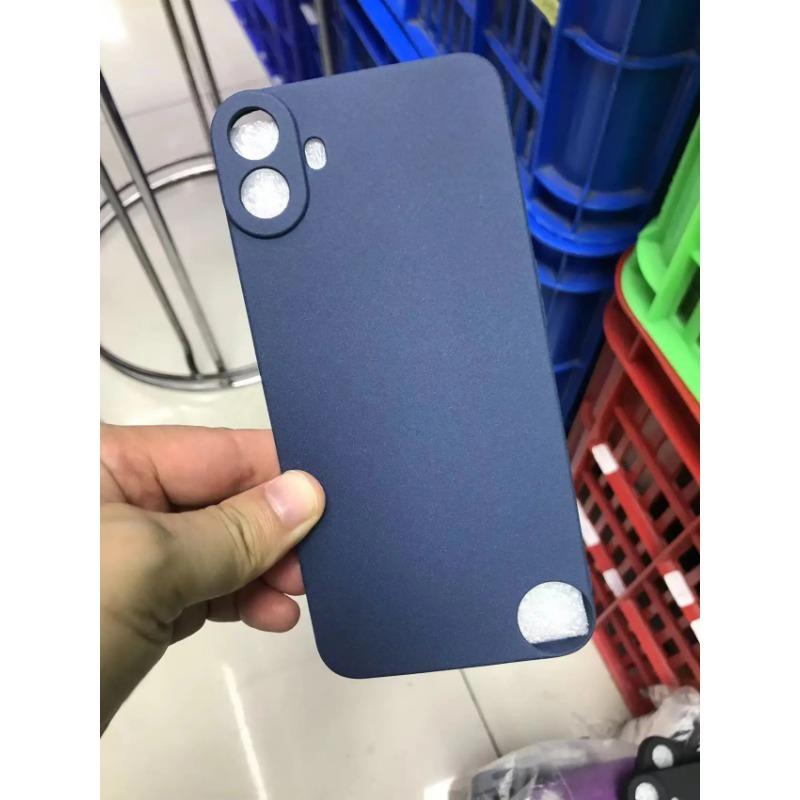 

для Nothing CMF Phone 1 Чехол Песочный Матовый Мягкий Противоударный Защитный Чехол для Универсальной Камеры Nothing Phone 2A 1 Shell Fundas Nothing Phone 1 синий