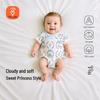 Babyprints Newborn Short Sleeve Cotton Bodysuit