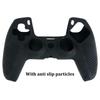 1 Stück Rutschfeste Silikonhülle Skin für PS5 Controller Weiche Hülle Mit Anti-Rutsch-Punkten Daumenstick für Dualsense