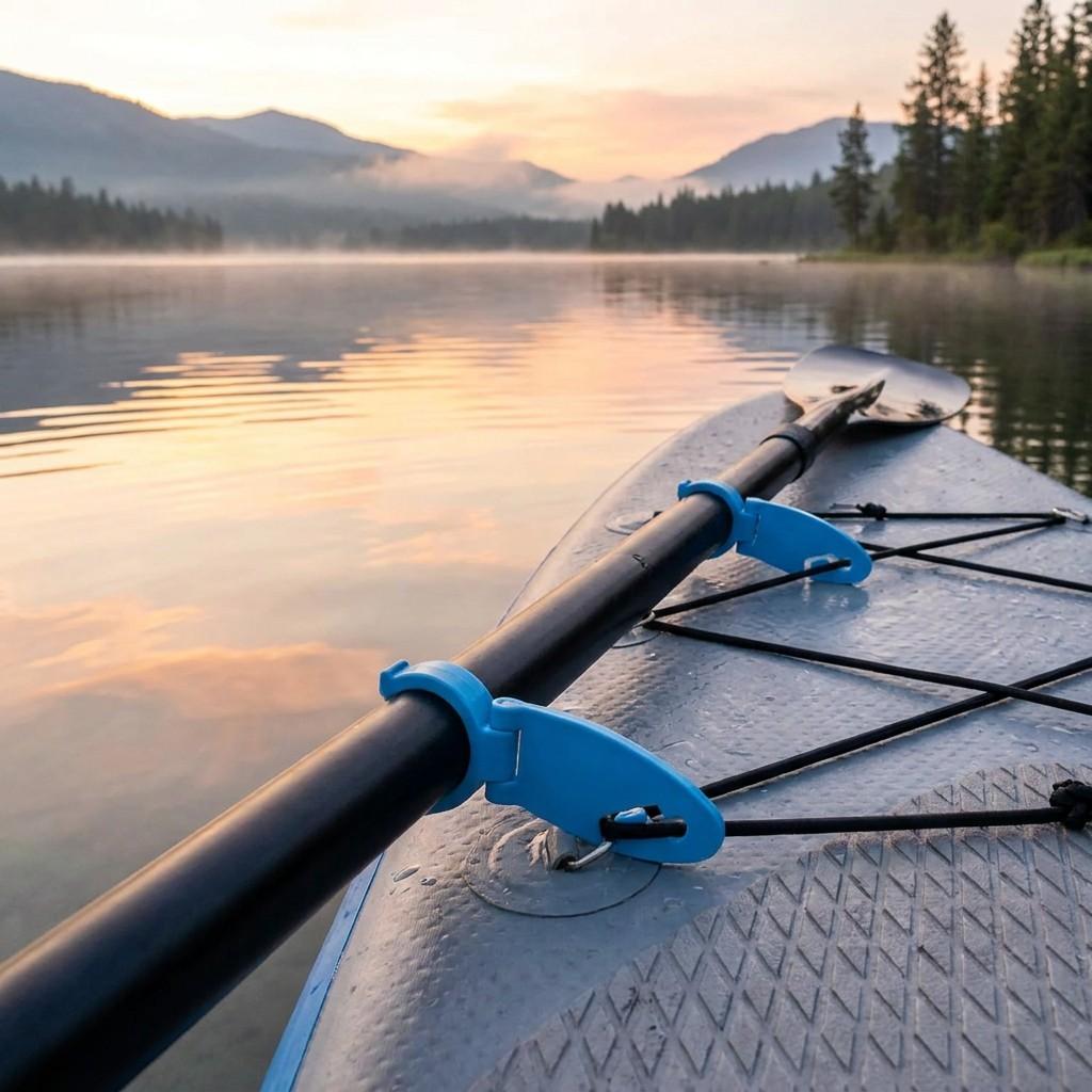 Paddle Board Fin Clamp Adjustable SUP Fin Clamp Easy-to-Install SUP Fin Clamp—a water sports accessory suitable for men women teens and boys
