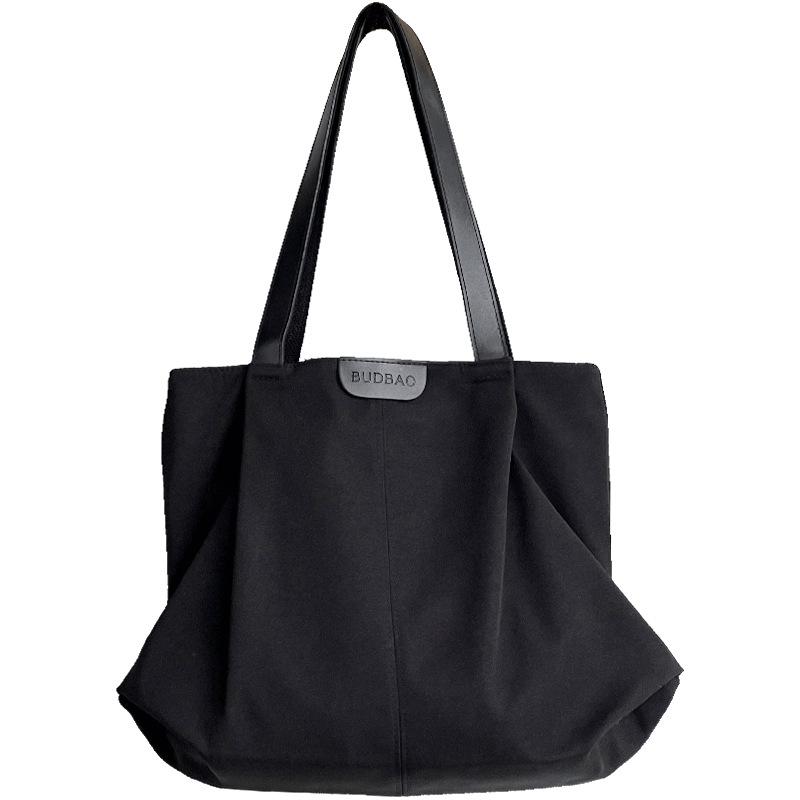 Large Capacity Canvas Tote Bags for Work Commuting Carrying Bag College Style Student Outfit Book Shoulder Bag Shopping Bag