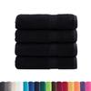 VidaXL Essuie-mains de Qualité Supérieure 4 pcs, Serviettes de Bain, Serviettes à Main, Débarbouillettes de Salle de Bain, 137426