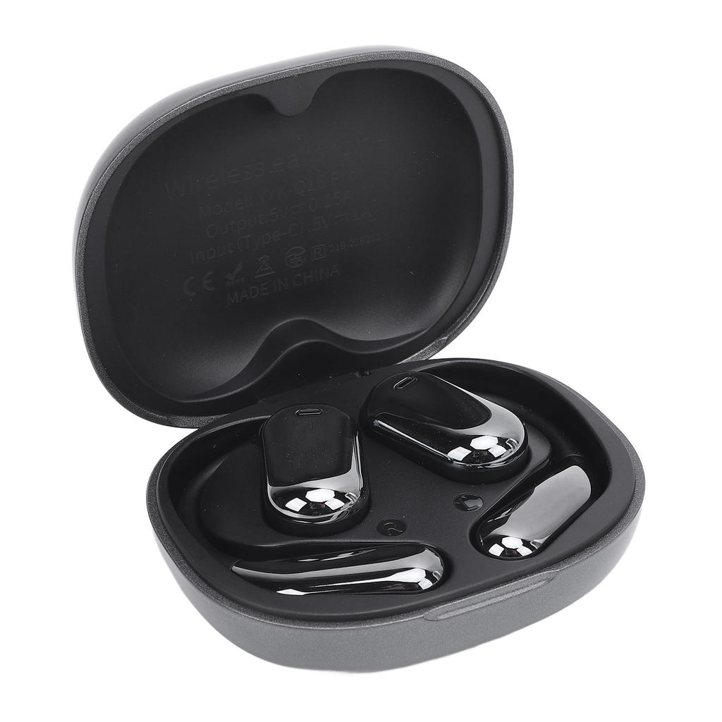 LCD Touchscreen 3 in 1 Language Translator Earbuds Bluetooth 5.4 with APP IPX6 Water Resistant AI Translation Music