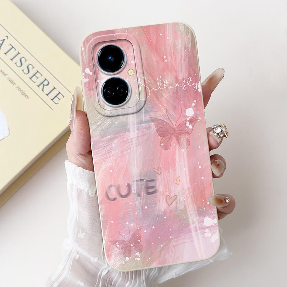 Soft Silicone Phone Case For Tecno Camon 19 19Pro 19Neo Camon19 Neo Funda Cartoon Animal Flower Girly Fashion Printed Back Cover