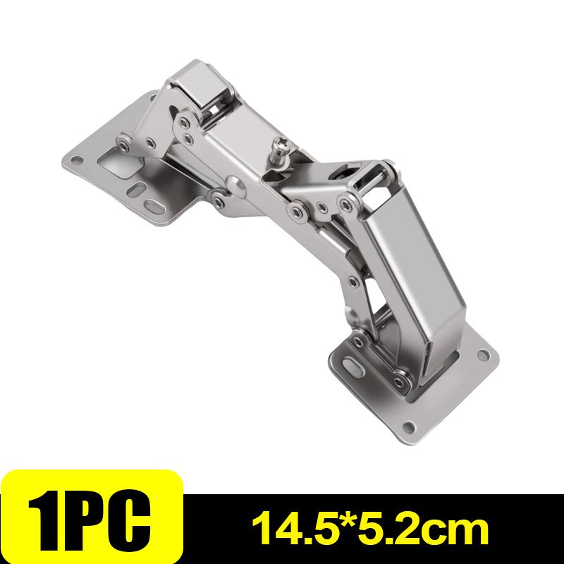 Adjustable Steel Cabinet Hinges 130-170 Degree Hydraulic Soft Close Hinges Kitchen Cupboard Doors Hinge Furniture Hardware