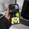 Cartoon Cute S-SpongeBob Anime Phone Case For IPhone 17 16 15 14 13 12 11 Air Plus Pro Max Soft Back Cover