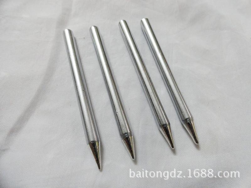 100W Lead-Free Long-Life Pointed Soldering Iron Tip - Eco-Friendly B-Style External Heating Tip