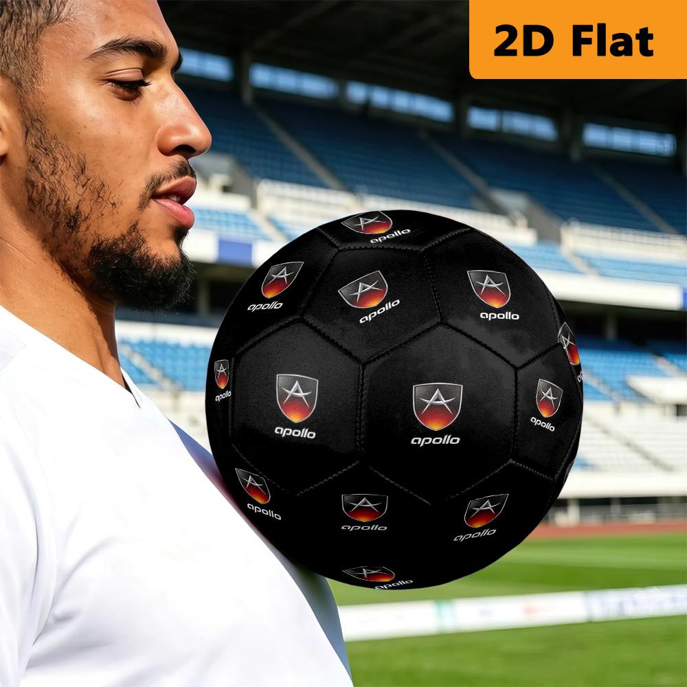 Style: Emblem Soccer Ball Suitable for Both Training and Competition Very Elastic No. 5 Football Outdoor Sports Entertainment Training Football