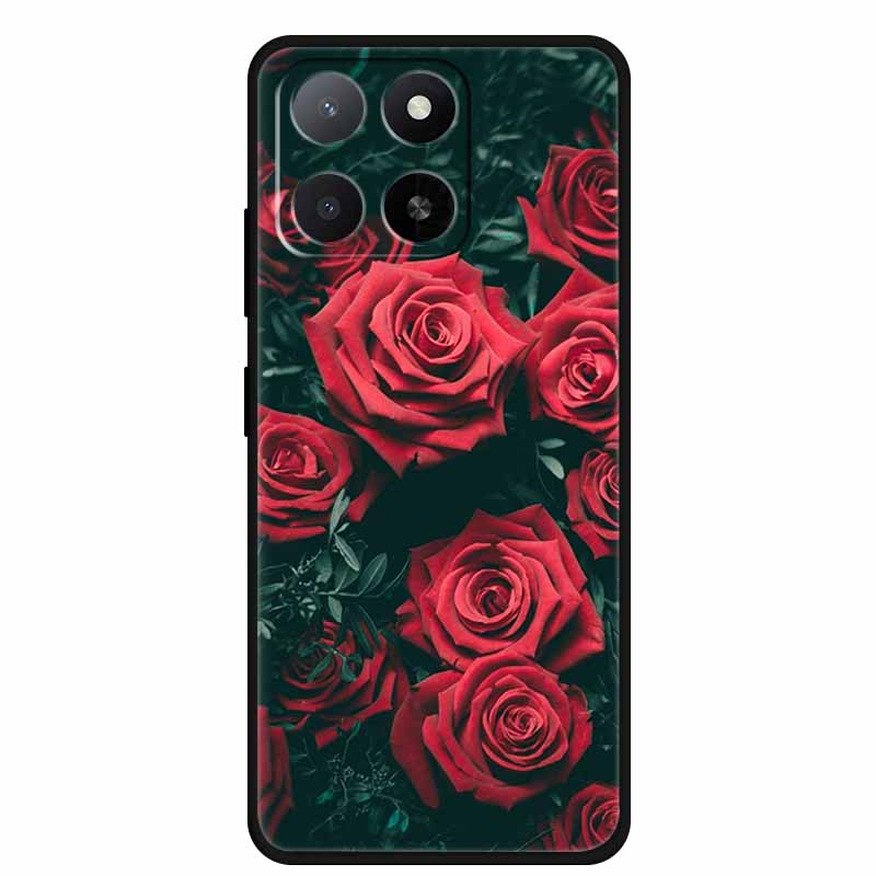 Für ZTE Blade A55 A35 Hülle Tiere Weiches Silikon TPU Handyhüllen Rückseite für ZTE Blade A35 BladeA55 Wolf Stoßfest Cool Capa