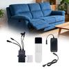 Recliner Threadless Controller Remotes Control Single Motor Controller for 4 Position Recliner Sofa 2.4G Technology