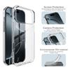IMAK UX-10 Series For iPhone 17 Pro Max Clear Phone Case Soft TPU Mobile Back Cover