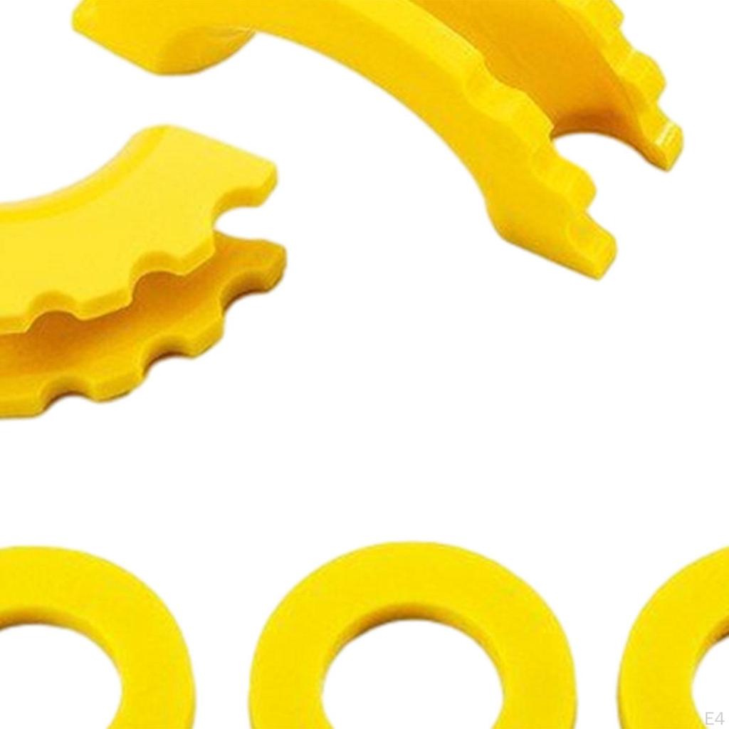 2 Pieces D Ring Shackle Isolators Accessory Portable Replacement Easy Installation Multipurpose Fits