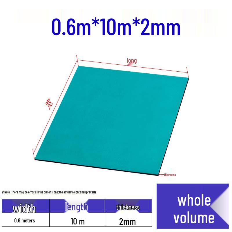 Green Anti-Static High-Temp Resistant Rubber Workbench Mat
