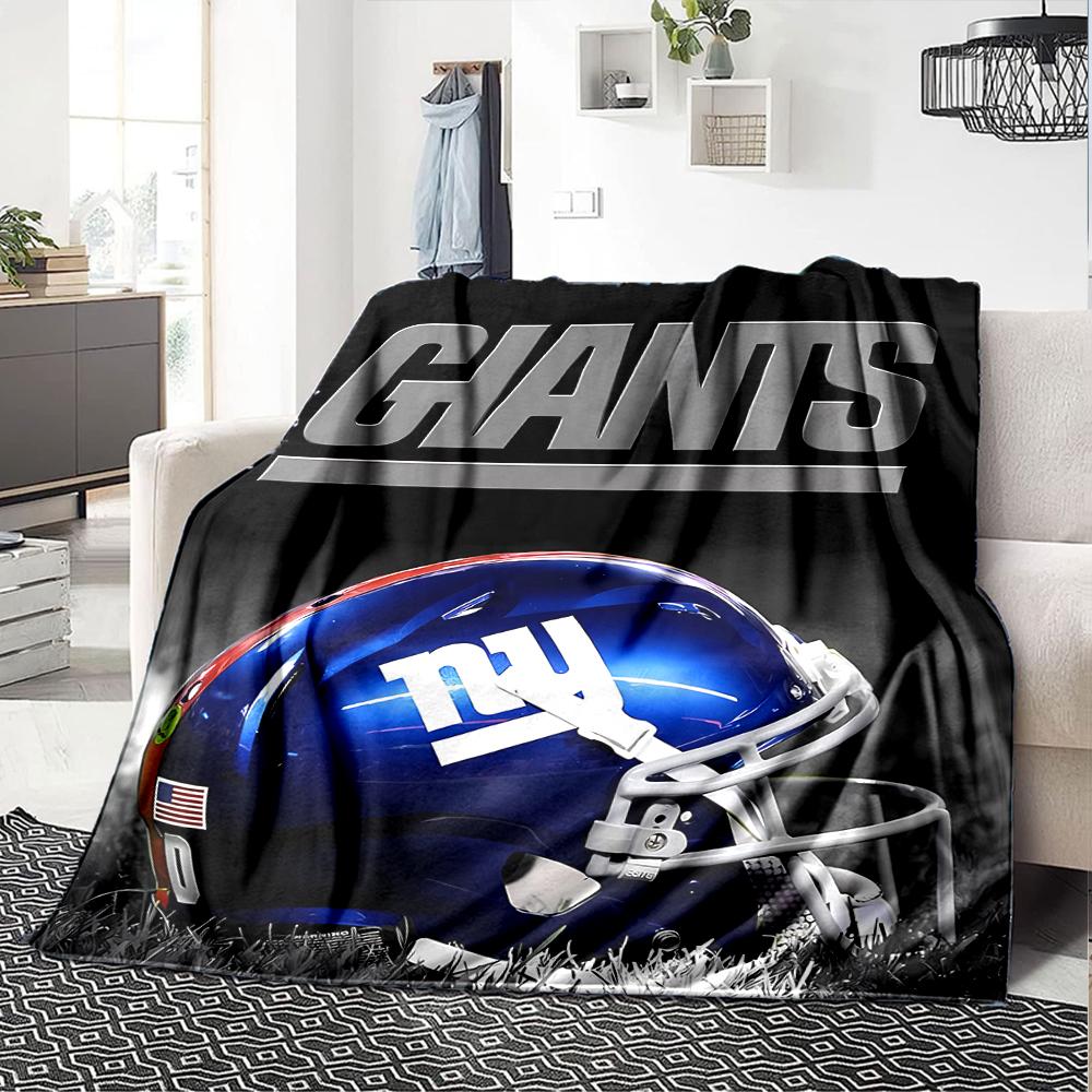 1pc Blanket - New York Giants logo Print Design,Lightweight Blanket for Sofa,Bed- Soft &Warm,Gift for All Seasons