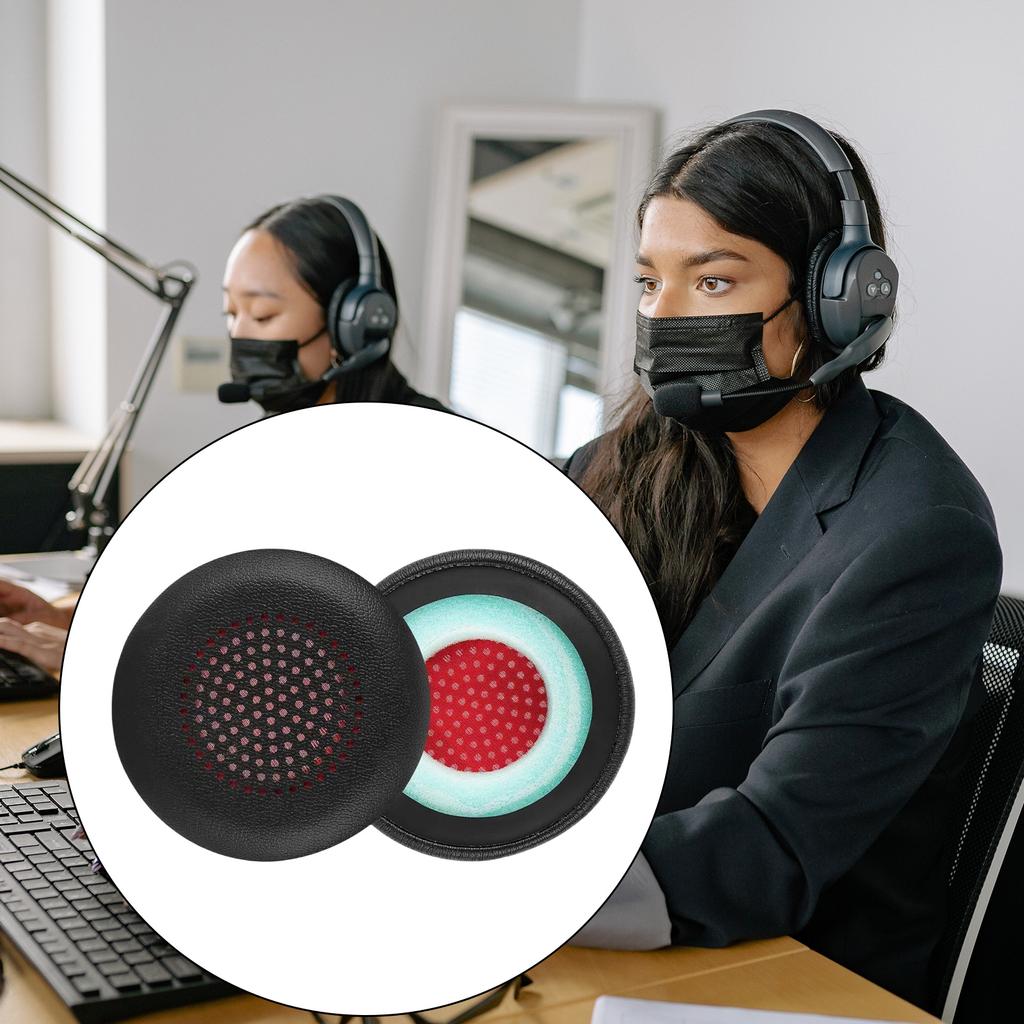 Ersatz-Ohrpolster aus Proteinleder für MPOW HC5 HC6 Kopfhörer Ohrpolster Ohrmuscheln Ohrabdeckung