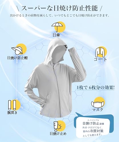 Women's Rash Guard Hoodie, Cooling Touch, UV Protection, Swimwear, Body-Contoured, Long Sleeve, Cooling, UPF50+, 360-Degree UV Protection, Plus Sizes,