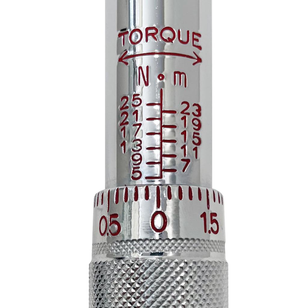 Preset Torque E-Value Wrench, 9.5mm (3/8 inch) Drive, ETR3-25