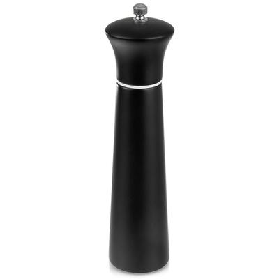 Moulin en bois pour moudre les épices, le poivre, le sel, Noir 21,5 cm