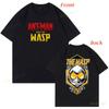 Heavy Metal Band The Wasp Cool Gifts Vintage Style Y2k Clothes T-shirt Goth Top Graphic Shirts Camisa Double Side Printed Tees