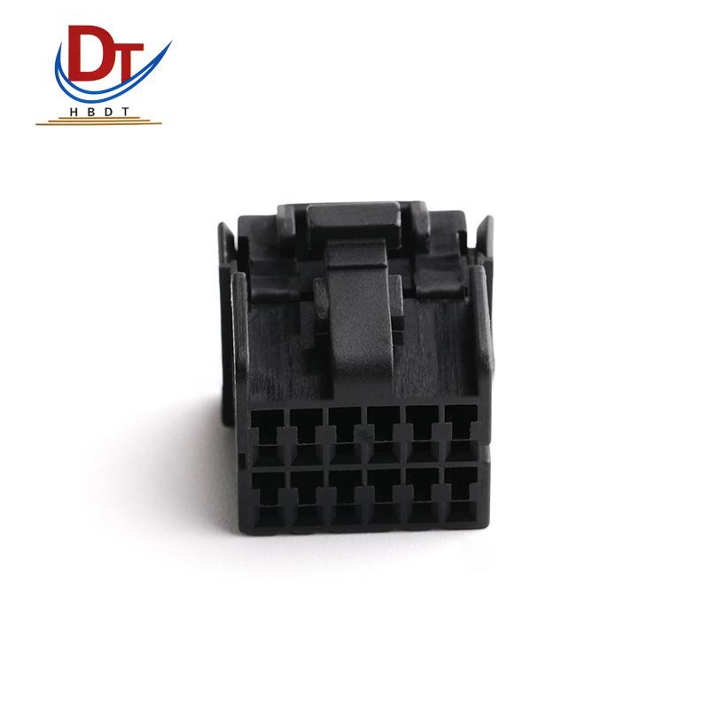 12-Pin Automotive Wiring Harness Connector Housing - Plastic Plug for Electronic Use DJ7121-1.2-21 Connector Housing