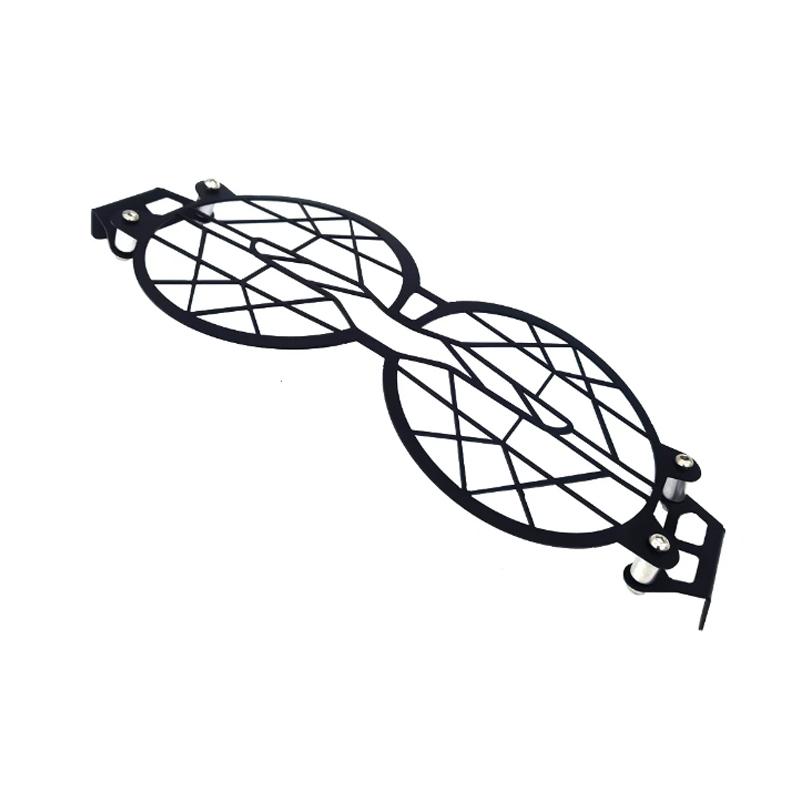 NEW Motorcycle Folding Headlight Head Light Guard Protector Grill Double Protection Cover For Moto Guzzi V85TT V85 TT V 85 TT