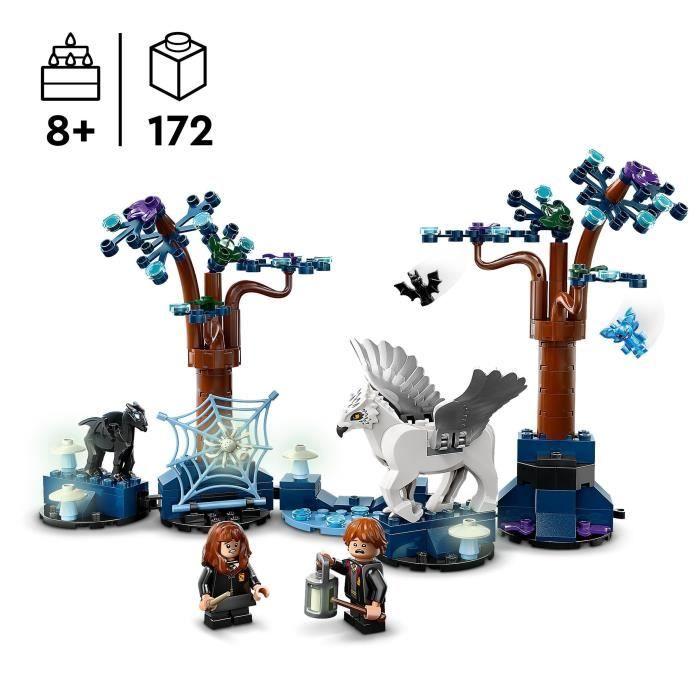 Lego harry potter 76432 la forêt interdite : les créatures magiques, jouet pour enfants