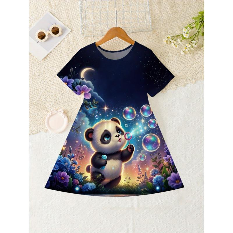 

Girls Dress, Suitable for Parties And Everyday Wear, Sweet Princess Dress, Lightweight Spring And Summer Outfit, Easy to Handwash, 110