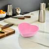 4 Pcs Sauce Dipping Bowls Appetizer Plates Condiment Dish Heart-shaped Tasting Dishes