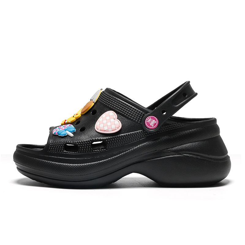 Women's Large Size Women's Sandals Shoes Increase Hole Shoes Summer Beach Sandals