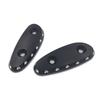 2x Mirror Hole Covers Block Off Cap Base For SUZUKI HAYABUSA GSX1300R 1999-2020