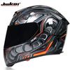 Full Face Motorcycle Helmet Adults ABS Material Dual Lens Anti-Fog Warm Winter Use Unisex