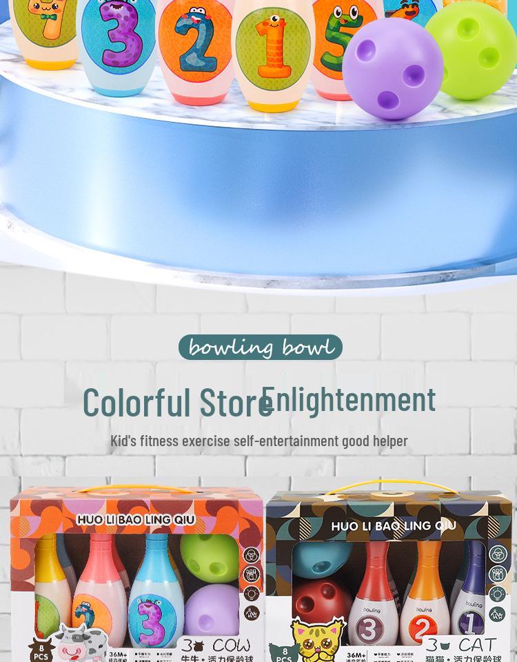 Children's Indoor Bowling Game: Interactive Role-Playing Ball Toys for Kindergartens