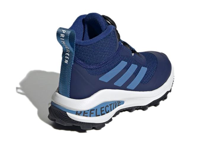 adidas Fortarun Freelock All Terrain K Slip Resistant Abrasion Resistant High Top Kids' Running Shoes Indigo Kids' FZ5473