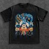 Fashion 2026 New Magic Magician Mickey Graphic Print Trend High Quality Unisex Loose Plus Size Cotton Short Sleeve