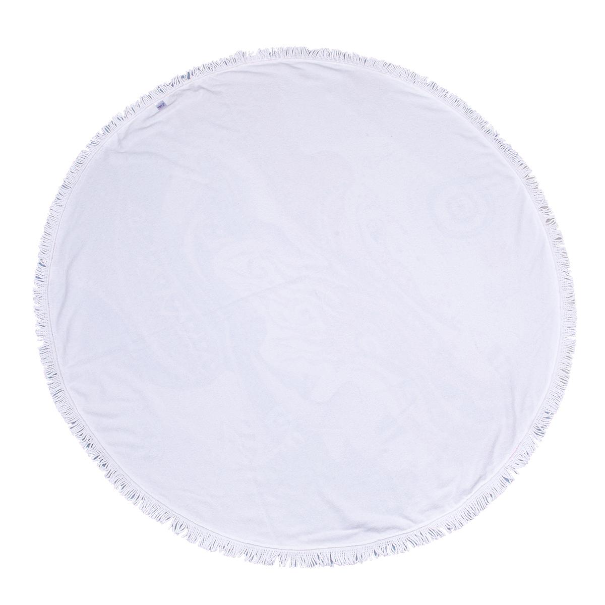 

Biggdesign Round Beach Towel, Circle Beach Blanket, Cotton, Microfiber, Soft, Water Absorbent, Quick Dry, Medium Thick, Large, Beach Towel, Love Style разноцветные