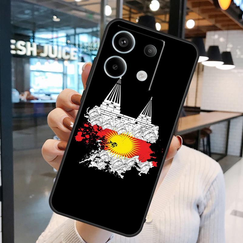 Yazidis Flag Case For Xiaomi Redmi Note 15 Pro Plus 10 11 12 13 14 Pro Redmi 15 15C 10C 12C 13C 14C Cover
