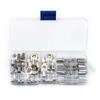 60Pcs SC Tinned Copper Lug Ring Wire Connectors Heavy Duty Copper Wire Lugs Connectors