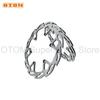 For KTM HUSQVARNA GASGAS Motorcycle Front 260mm Rear 220mm Brake Disc Rotor 6 Holes Steel Plate SX SXF XC XCF EXC EXCF XCW FC TE