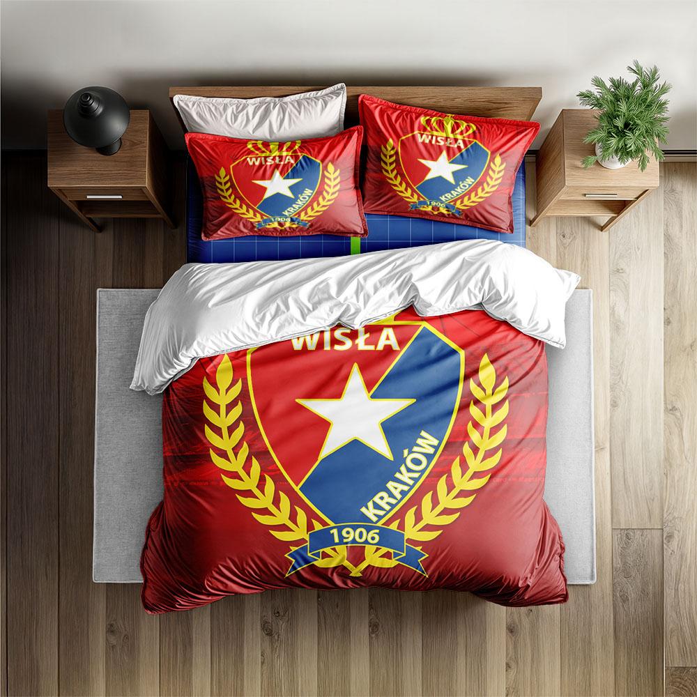 Wisła Kraków PL Duvet Cover Set without sheet King Queen Double Full Twin Single Size Bed Linen Set