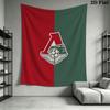 Lokomotiv Moscow Spark Wall Hanging Printed Fabric Blanket Decorative Tapestries for Bedroom Living Room Home Decor