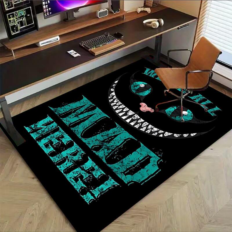 1pc we're all mad here Carpet, Office Rug Outdoor Mat Home Decor Area Carpet Festival