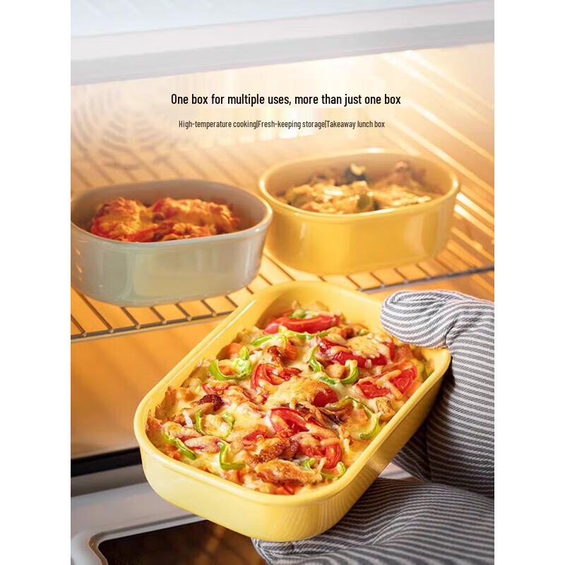 Buydeem Multifunctional Ceramic Lunch Box