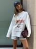 100% cotton t-shirt spring fashion temperament flow niche chic design sense age-reducing printing